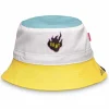 Grimey "Trespass Multicolor" Bucket - White - Summer 22 Flash Sale