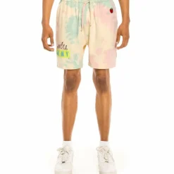 Grimey "Trespass" Sweatshoorts - Tie & Dye - Spring 22 Clearance