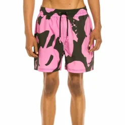 Grimey "Trespass" Swimming Short - Pink - Summer 22 Clearance