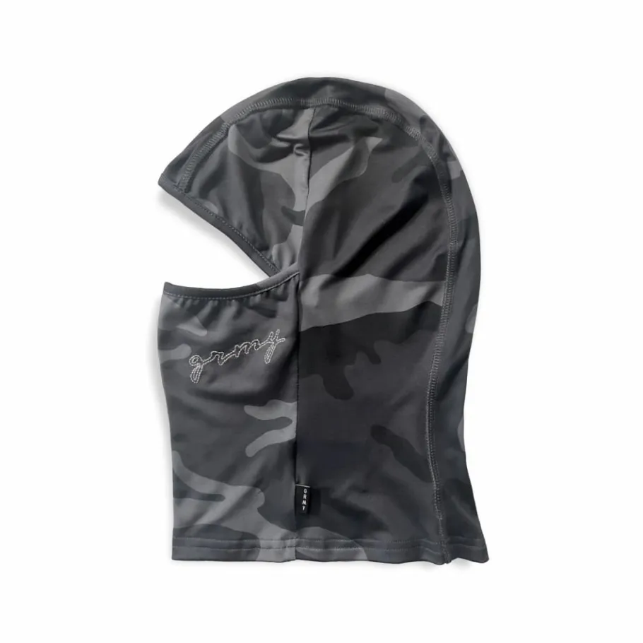 Grimey Tusker Temple All Over Print Balaclava - Black - Fw23 Hot