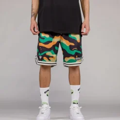Grimey Ufollow Mesh Basket Shorts - Black - Spring 23 Cheap