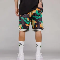 Grimey Ufollow Mesh Basket Shorts - Black - Spring 23 Cheap