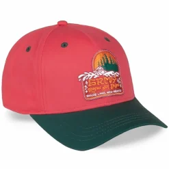 Grimey Ufollow New Mexico Curved Visor Cap - Red - Spring 23 New