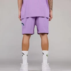 Grimey Ufollow Sweatshorts - Lilac - Spring 23 New