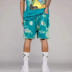 Grimey Ufollow Sweatshorts - Bleached Blue - Spring 23 New