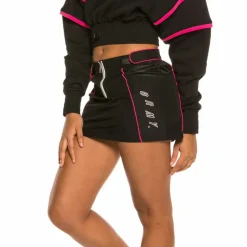 Grimey Urmah Dojo All Over Print Skirt Ss20 Black Clearance