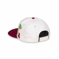 Grimey Viet Cong Beer Snapback Cap - White - Summer 23 Cheap