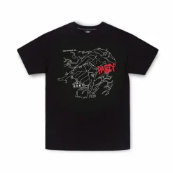 Grimey X Kru2 Tee - Black ( Limited Edition ) Hot