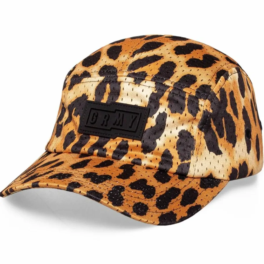 Grimey Yanga 5 Panelscap Ss20 Leopard Clearance