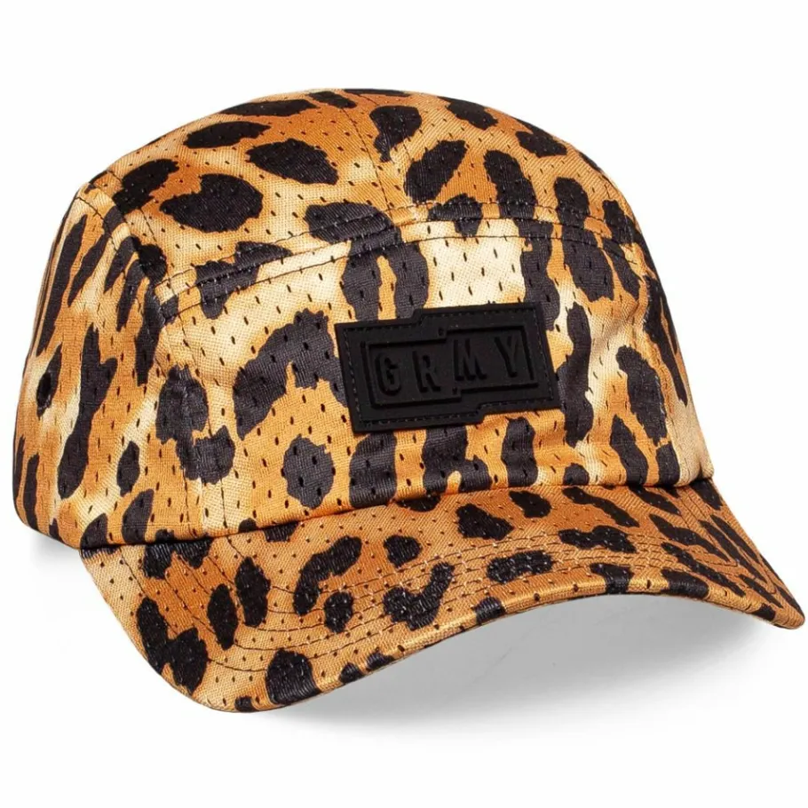 Grimey Yanga 5 Panelscap Ss20 Leopard Clearance