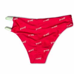 Grimey Yanga Bikini Bottom Ss20 Red Hot