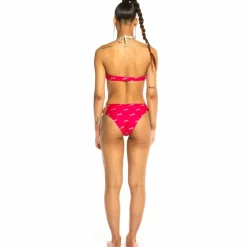 Grimey Yanga Bikini Bottom Ss20 Red Hot
