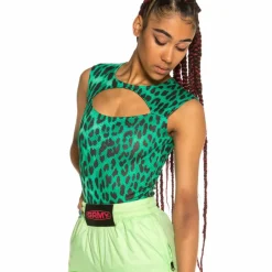 Grimey Yanga Girl Mesh Body Ss20 Green Best Sale