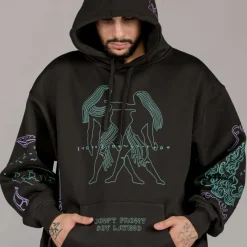 Grimey Pack Hoodie + Sherpa Pant Lost Boys - Black - Winter 22 Sale