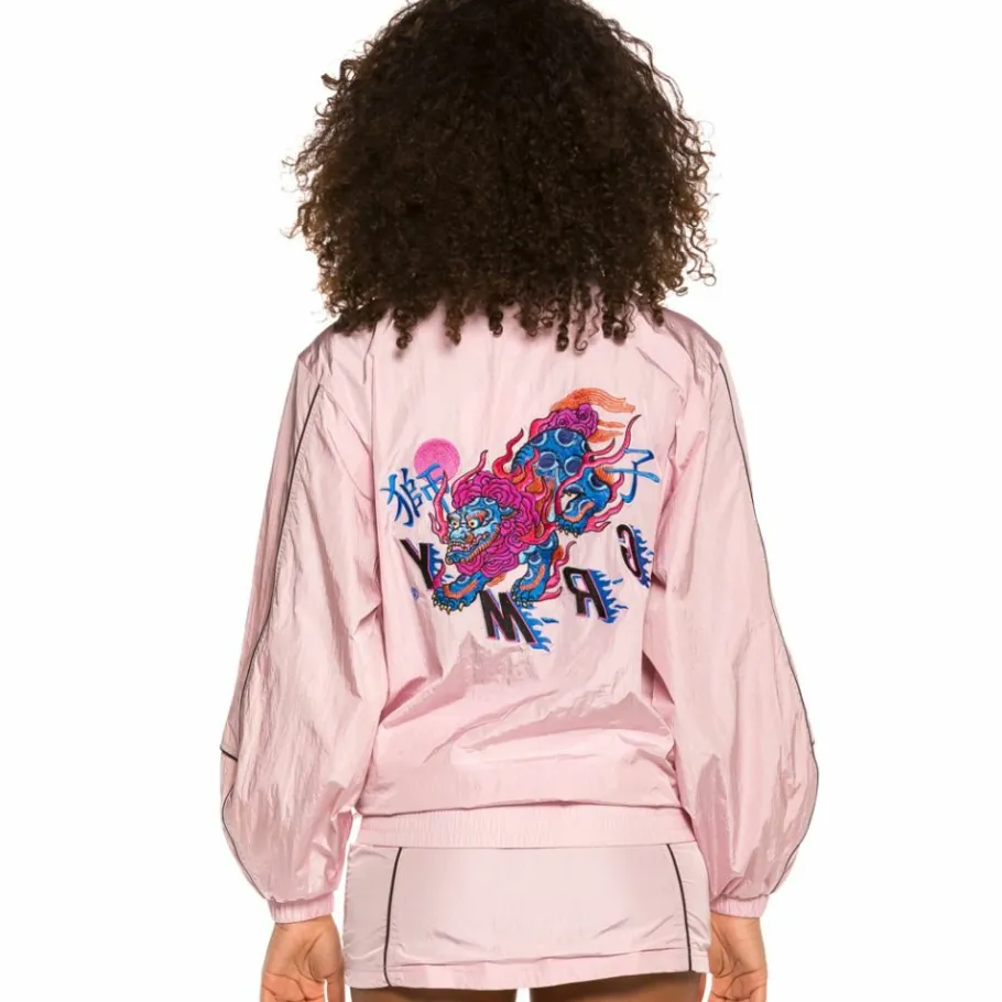 Grimey Pack Jacket + Falda Urmah Dojo Girl Ss20 Pink Discount