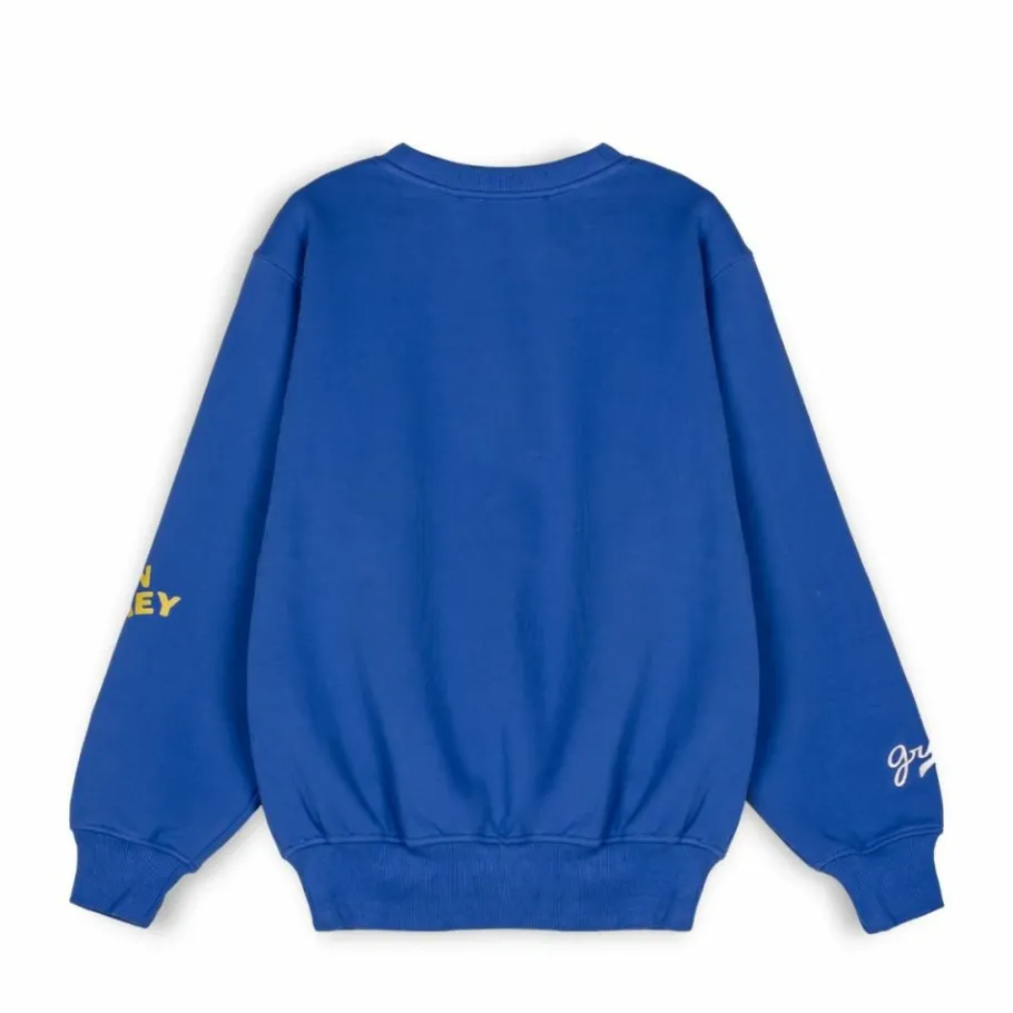 Grimey Pack Pant + Crewneck "Hive" Heavyweight - Blue - Fall 22 Store