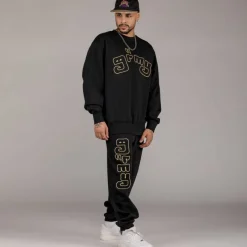Grimey Pack Pant + Sweatshirt "Lust Mantra" - Black - Fall 22 Best Sale