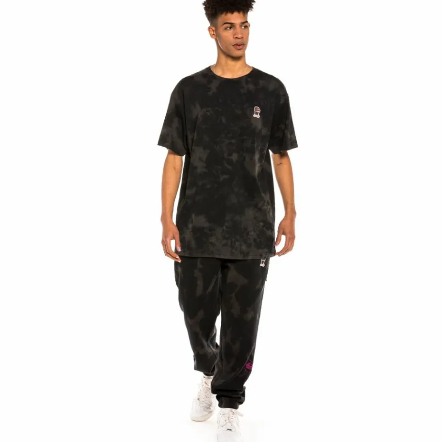Grimey Pack Pant + Tee "Day Dreamer" - Black - Spring 22 Cheap