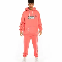 Grimey Pack Pant + Tee "Day Dreamer" - Coral - Spring 22 Best