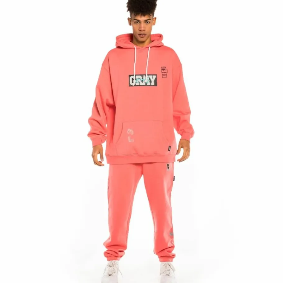 Grimey Pack Pant + Tee "Day Dreamer" - Coral - Spring 22 Best