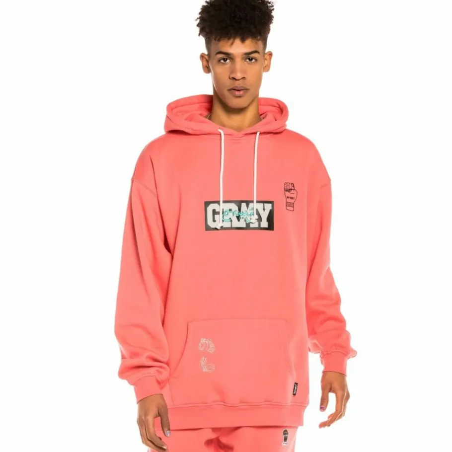Grimey Pack Pant + Tee "Day Dreamer" - Coral - Spring 22 Best