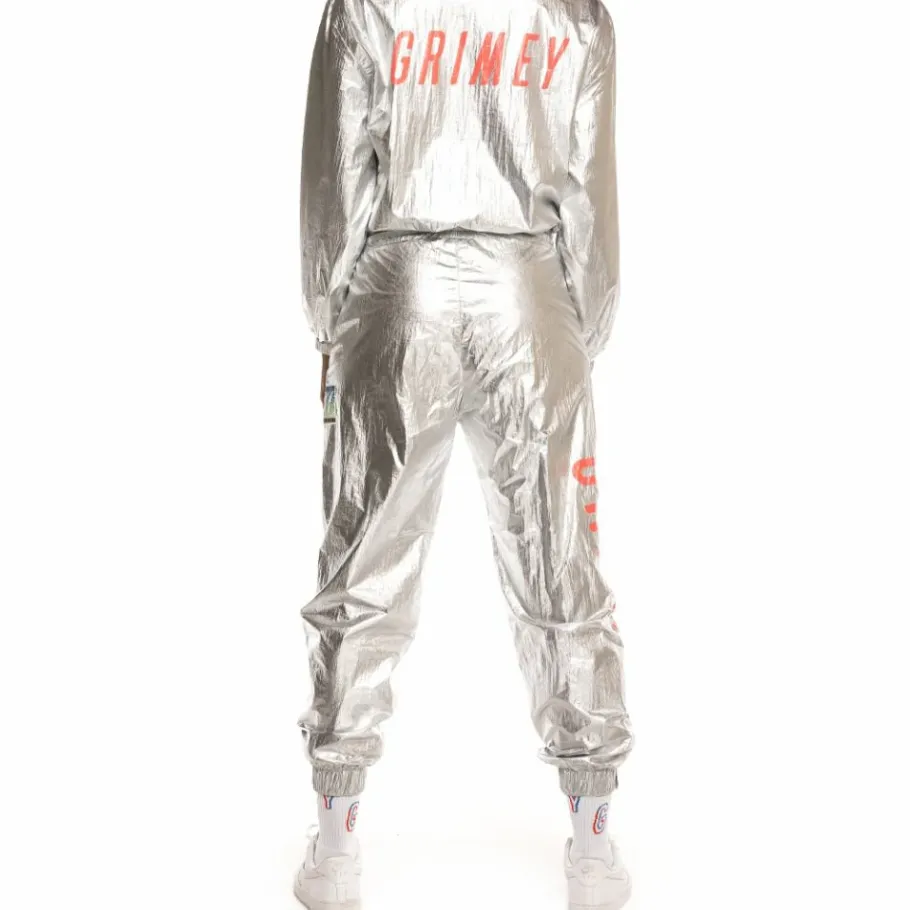 Grimey Pack Pant + Track Jacket Planet Noire Girl Fw19 Silver Flash Sale