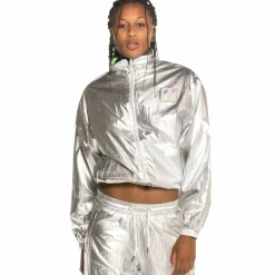 Grimey Pack Pant + Track Jacket Planet Noire Girl Fw19 Silver Flash Sale