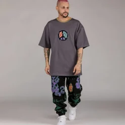 Grimey Pack Sherpa Pant + Tee Lost Boys - Black/Anthracite- Winter 22 Best
