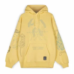 Grimey Pack Sherpa Pant + Hoodie Lost Boys - Cream/Yellow - Winter 22 Discount