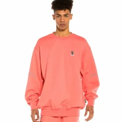 Grimey Pack Short + Crewneck "Day Dreamer" - Coral - Spring 22 Outlet