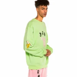 Grimey Pack Short + Crewneck "Jungle Punch" - Green/Pink - Spring 22 Store