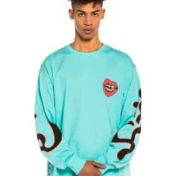 Grimey Pack Short + Ls Shirt "Day Dreamer" - Blue/Black- Spring 22 Sale