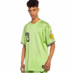 Grimey Pack Short + Mesh Tee "Jungle Punch" - Green - Spring 22 Sale