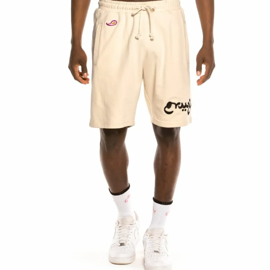 Grimey Pack Shorts "Hope Unseen" + Crewneck "Frenzy" - Sand - Spring 21 Store
