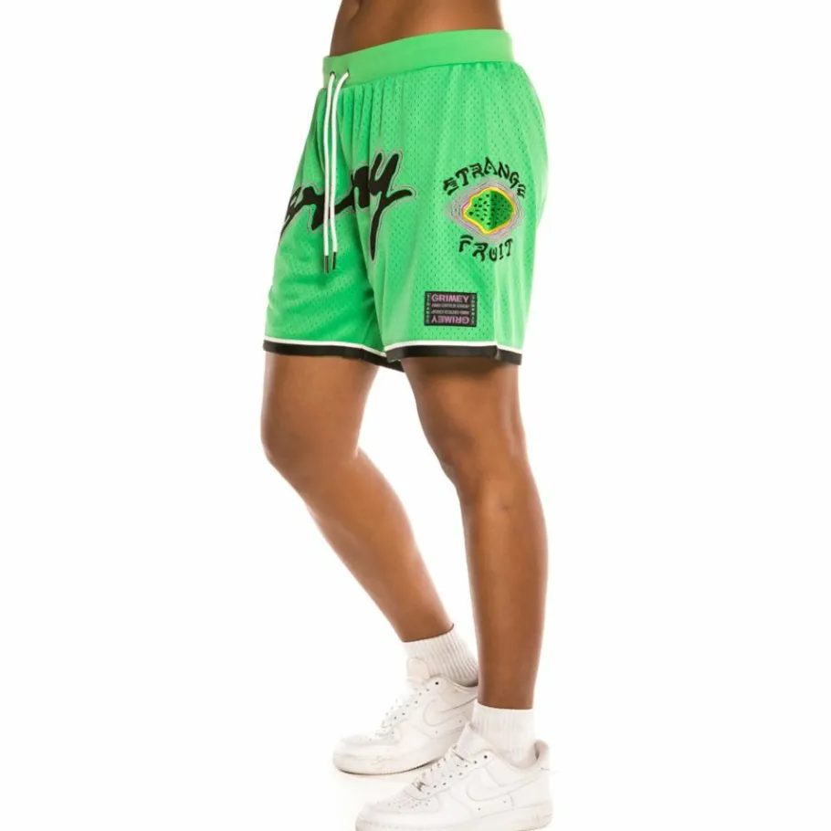 Grimey Pack Sweatshort + Top "Strange Fruit" Mesh - Green - Spring 21 Store