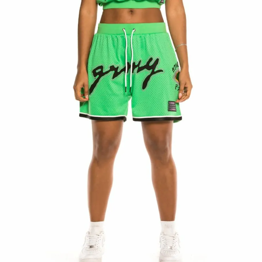 Grimey Pack Sweatshort + Top "Strange Fruit" Mesh - Green - Spring 21 Store