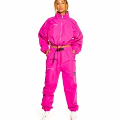 Grimey Pack Track Jacket + Track Pant "Martinica Fact" - Fuchsia - Fall 21 Shop