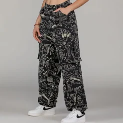 Grimey Pantalon Chandal Chica The Toughest - Black - Spring 23 Fashion