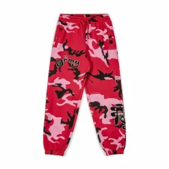 Grimey Pantalon Chandal All Over Print Tusker Temple - Red - Fw23 Outlet