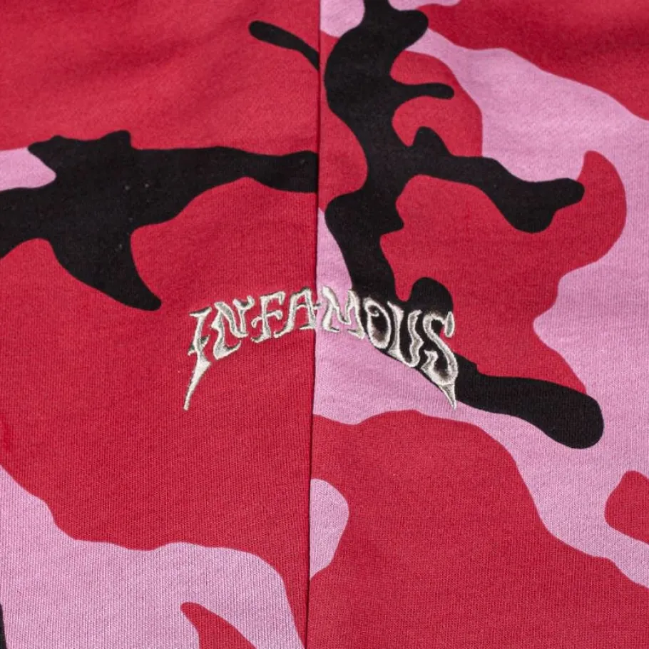 Grimey Pantalon Chandal All Over Print Tusker Temple - Red - Fw23 Outlet