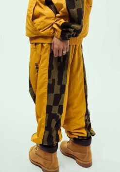 Grimey Pantalon Chandal Lucky Dragon Jacquard - Mustard - Ss24 Fashion