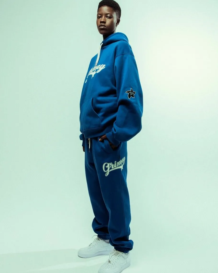 Grimey Pantalon Chandal Madrid Heavyweight - Navy - Fw23 Best