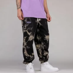 Grimey Pantalon Chandal Ufollow Bleached - Black - Spring 23 Best