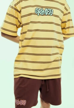 Grimey Pantalon Corto Bloodsucker - Brown - Ss24 Flash Sale