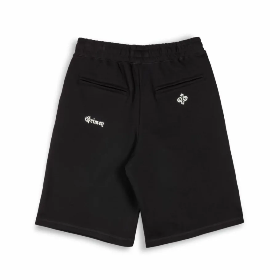 Grimey Pantalon Corto Causing Panic Baggy - Black - Ss24 Cheap