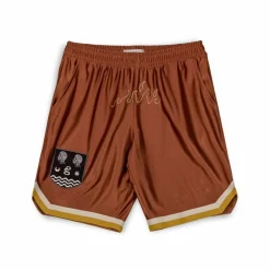Grimey Pantalon Corto Fire Route - Brown - Spring 23 Discount