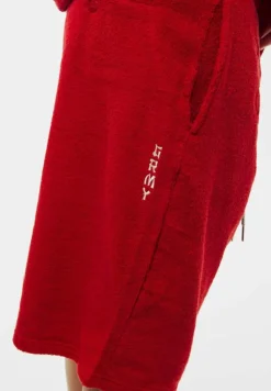 Grimey Pantalon Corto Lucky Dragon Terry Towelling - Red - Ss24 Online