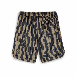 Grimey Pantalon Corto Lucky Dragon Mesh Basket - Green - Ss24 Best Sale