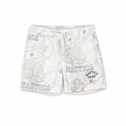 Grimey Pantalon Corto Mighty Harmonist Nautica X Grmy - White - Ss24 Clearance
