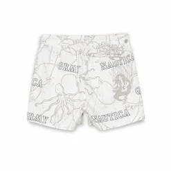 Grimey Pantalon Corto Mighty Harmonist Nautica X Grmy - White - Ss24 Clearance